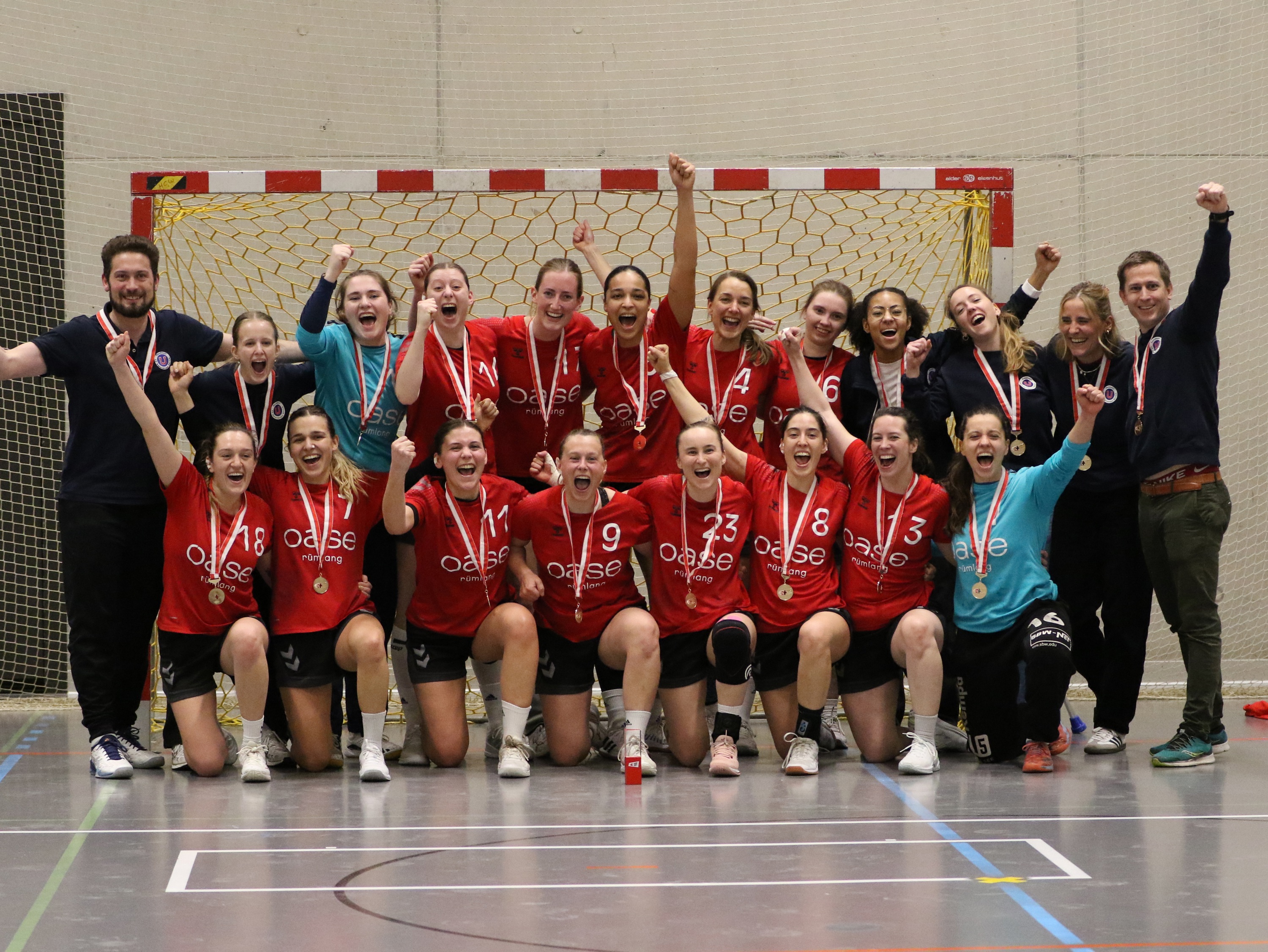 ZHV Damen Team Sieger SG TV Unterstrass Rümlang