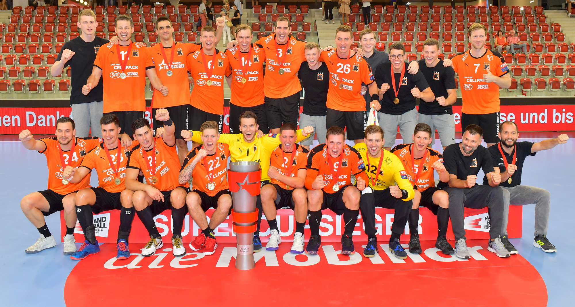 Kadetten Schaffhausen, Supercupsieger 2019