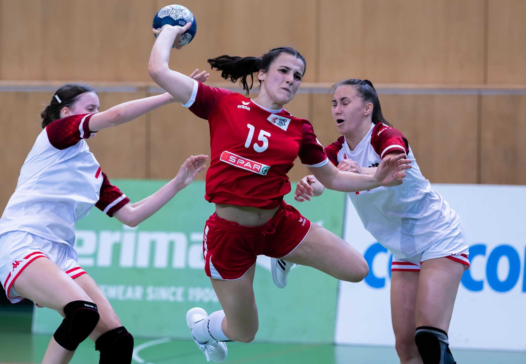 Norma Goldmann im Spiel gegen Österreich. (Felix Walker)