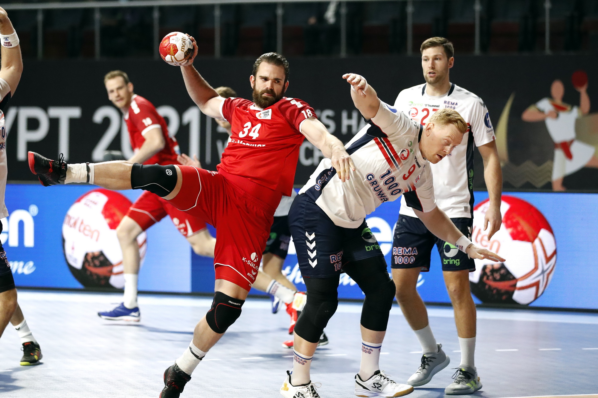 Alen Milosevic Im WM Spiel Gegen Norwegen (IHF)