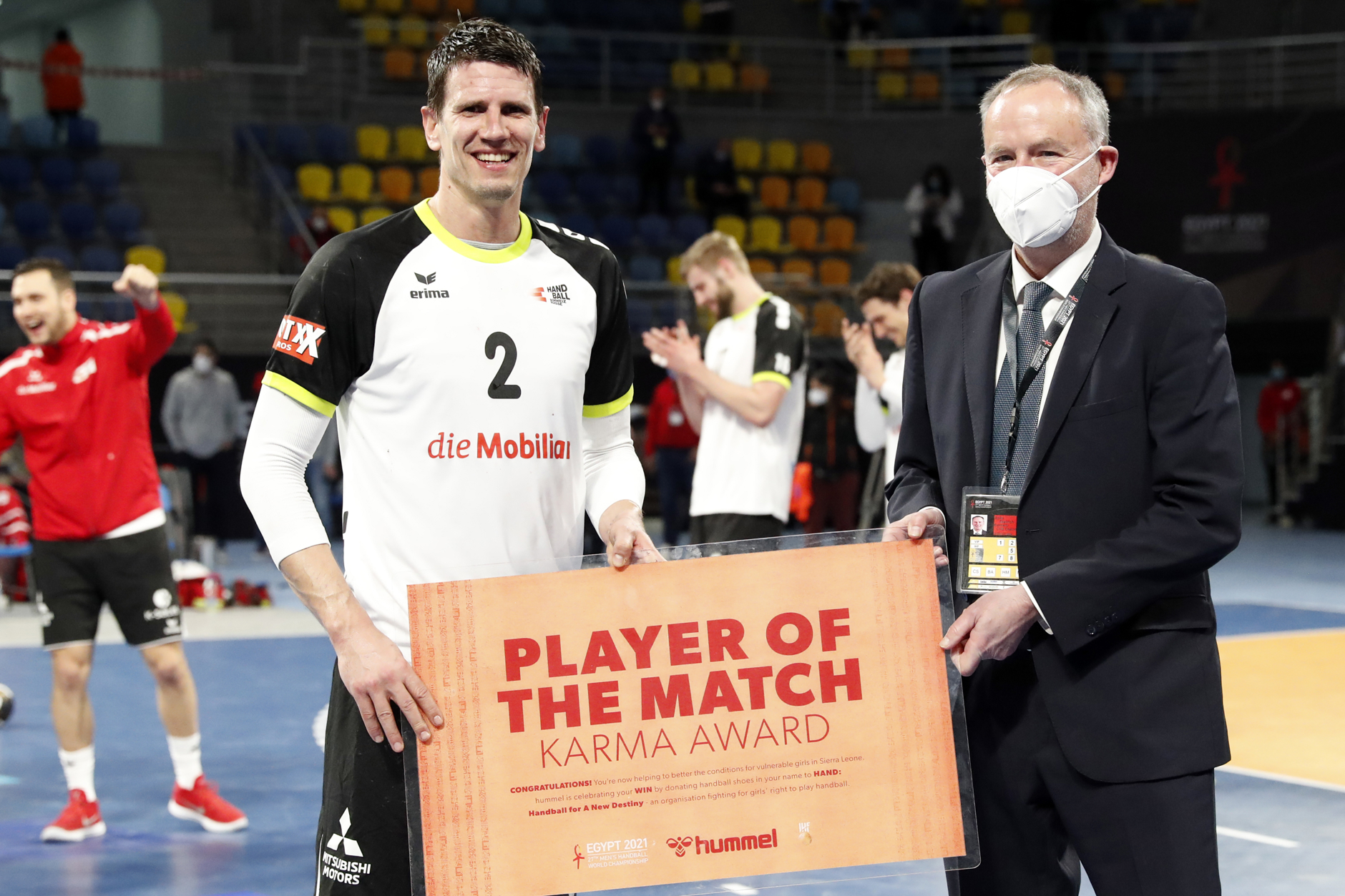 Andy Schmid "Player of the Match"