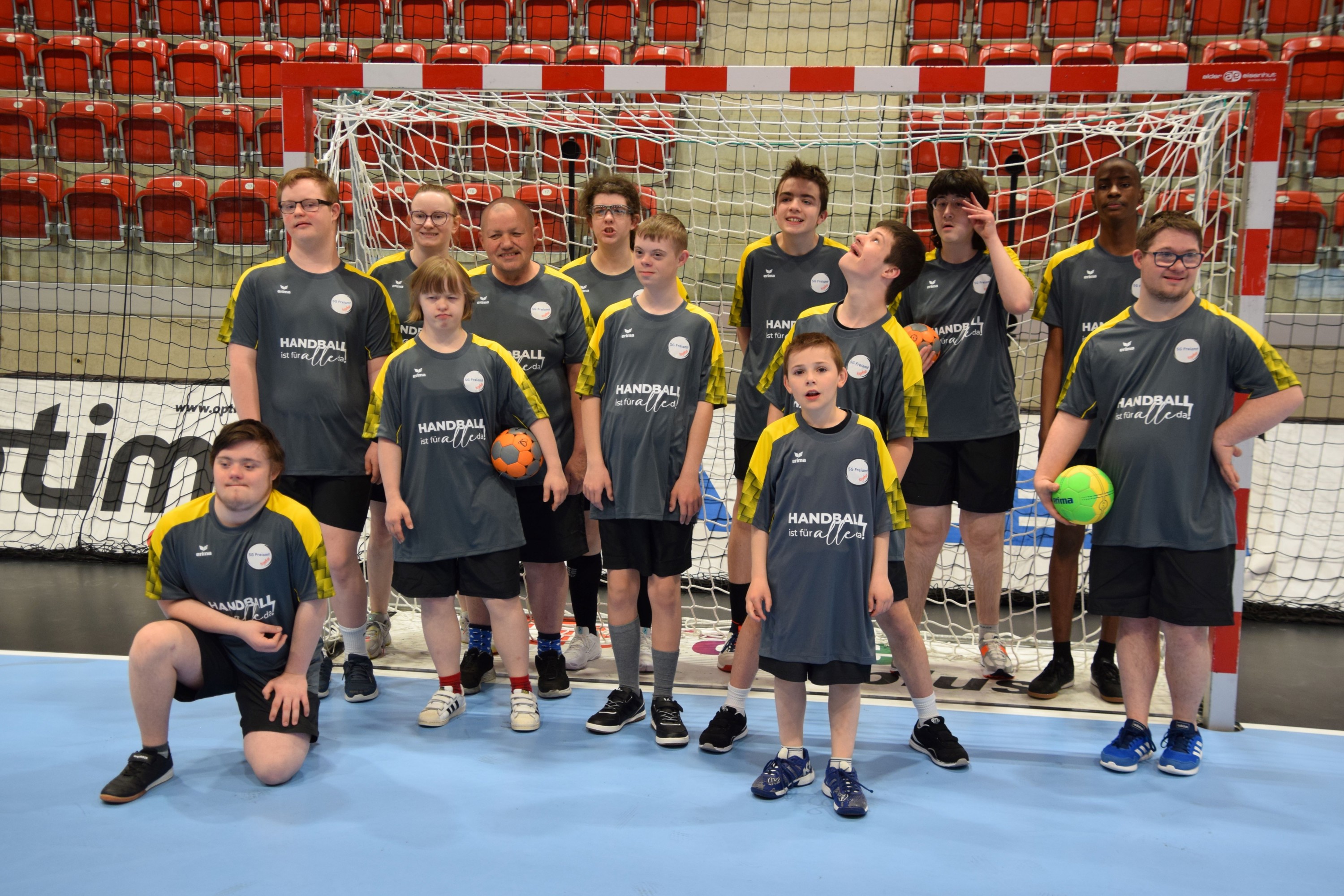 Mannschaftsfoto Handball Wohlen Inklusiv 2025