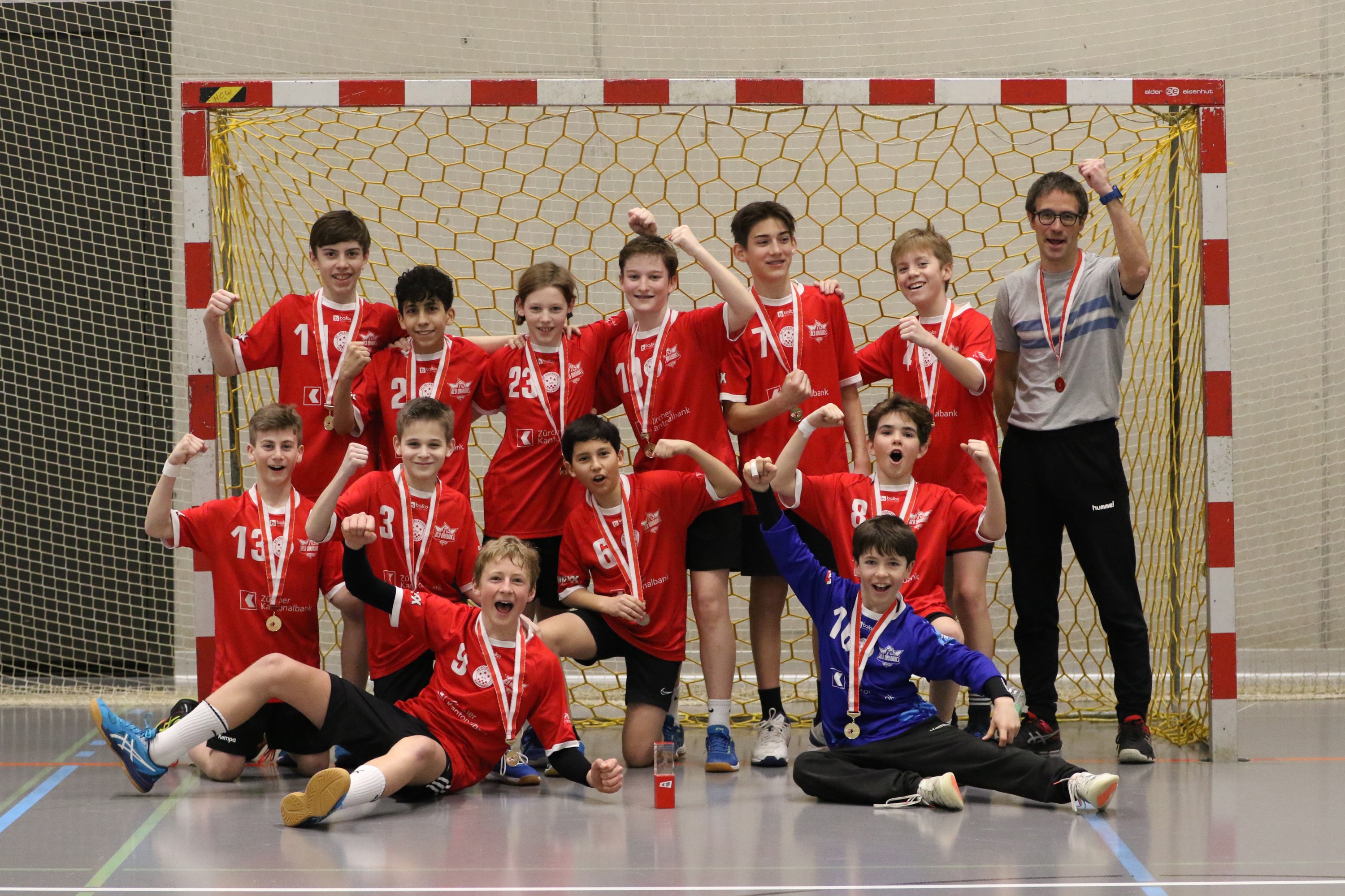 ZHV MU13 Sieger SG Red Dragons Uster Volketswil