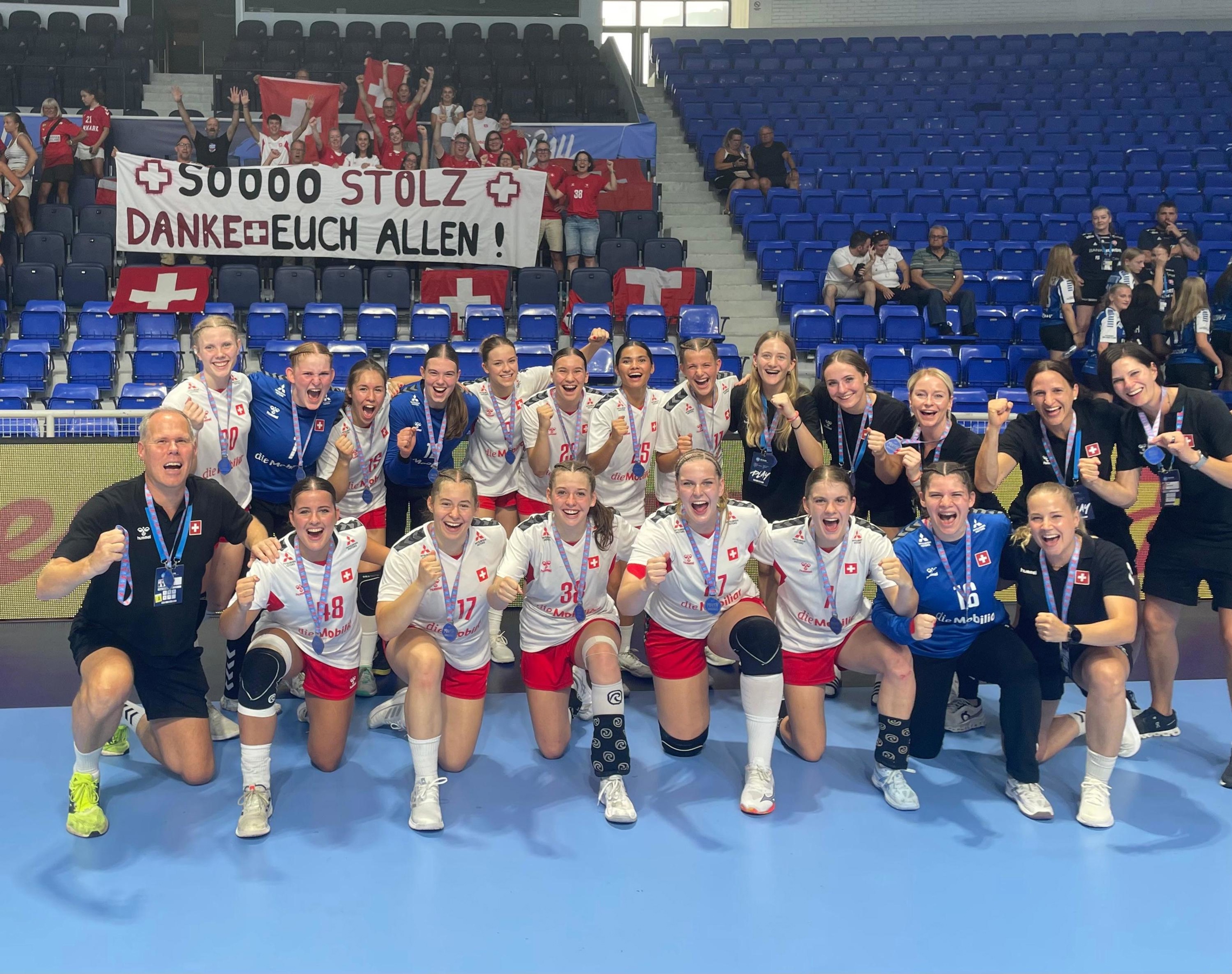 Abschlussfoto U18-EM Podgorica