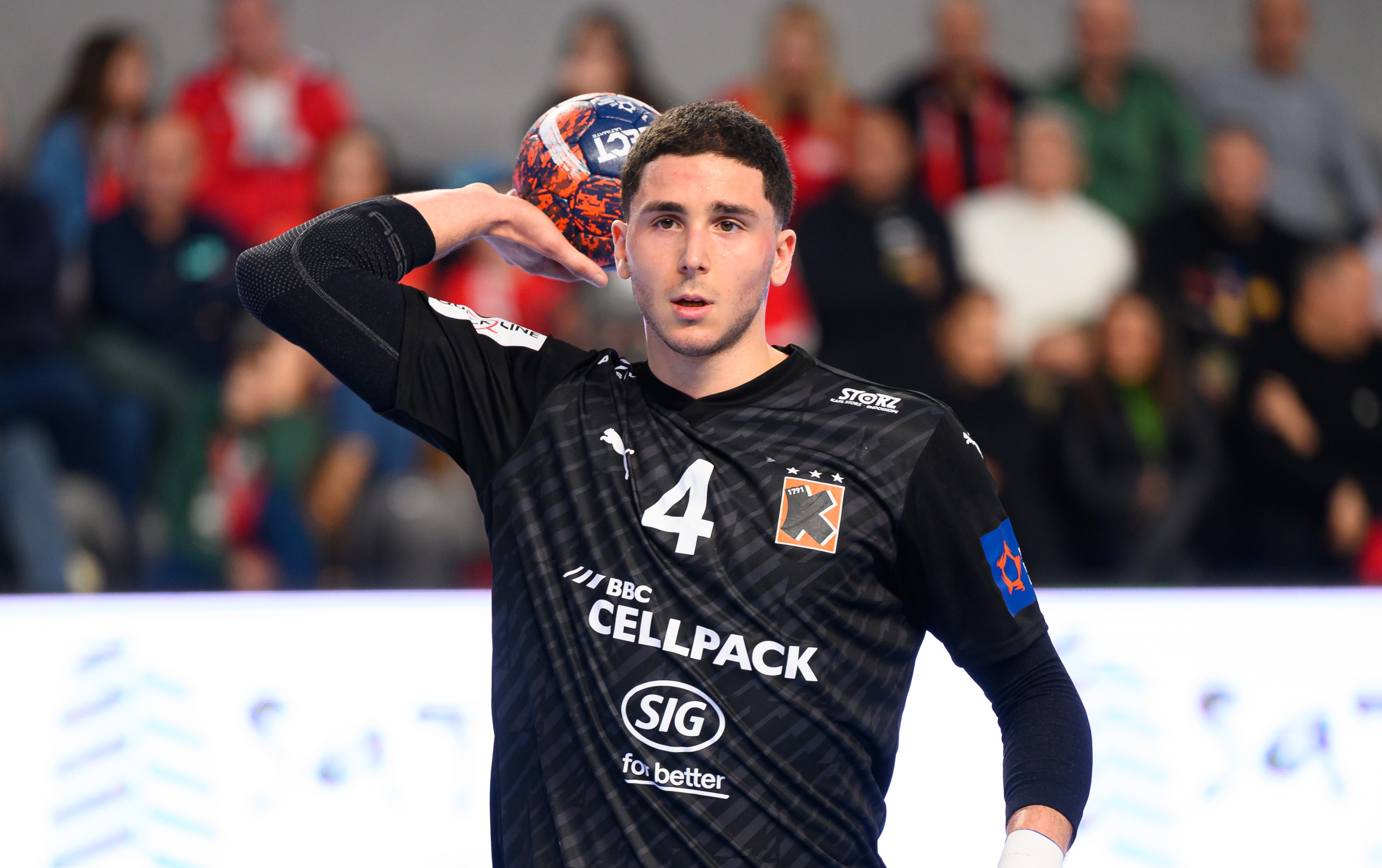 EHF European League Group Phase Match Between HC Lovcen Cetinje And Kadetten Schaffhausen00124