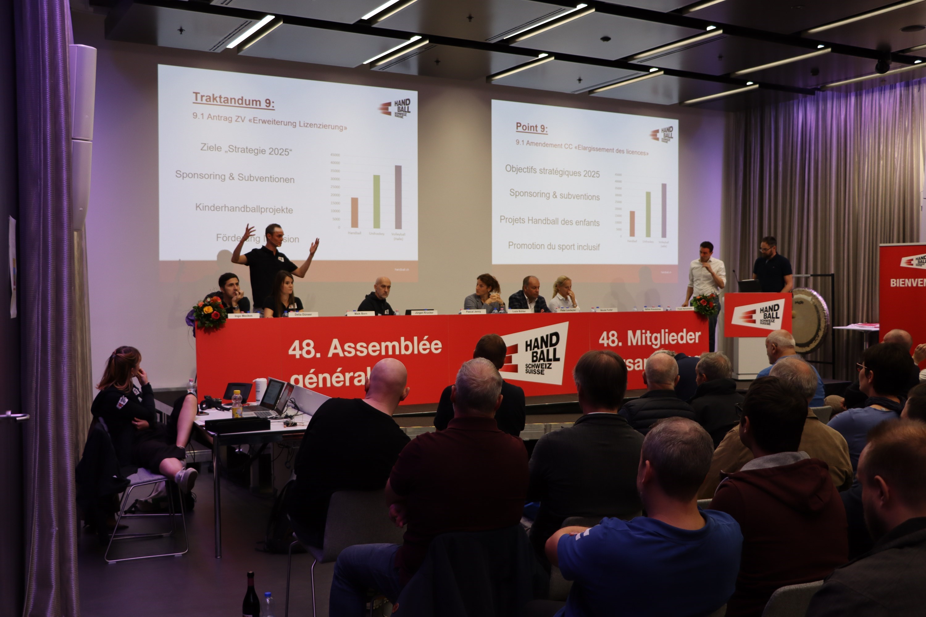 Es wurde angeregt diskutiert