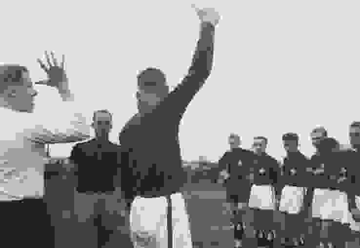 1938 07 01 Vorbereitung WM In Zofingen Auswahlspiel