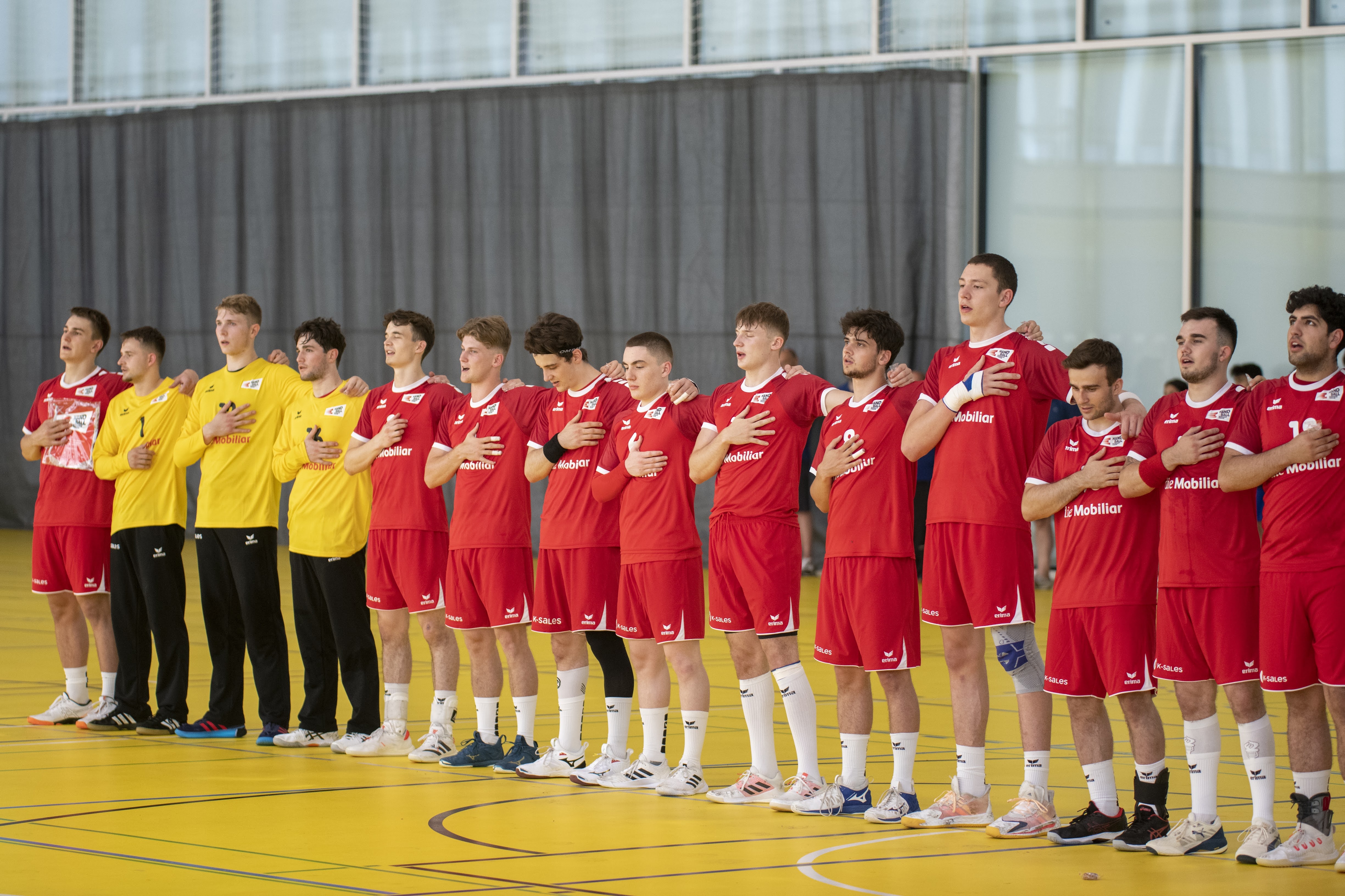 U21-Nationalmannschaft beim Test-Länderspiel in Losone