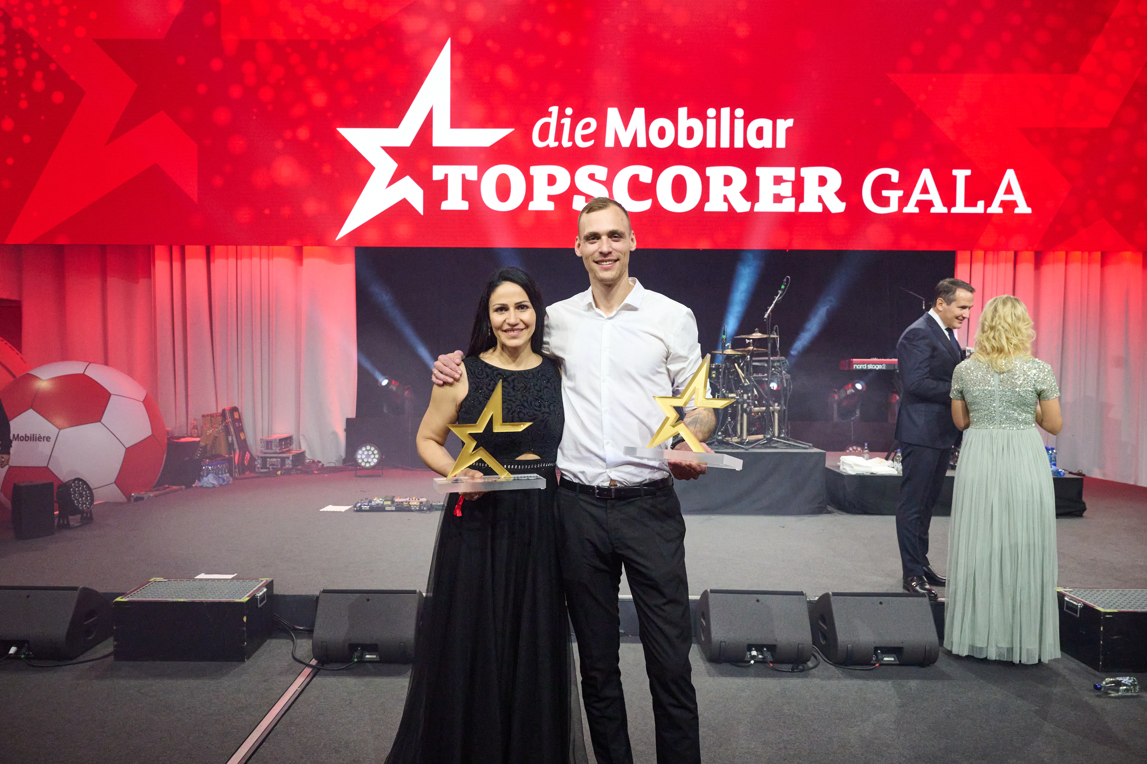 Grozdanovska und Spende an Mobiliar Topscorer Gala geehrt