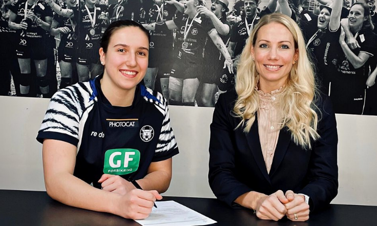 Tabea Schmid zu Kopenhagen Handball