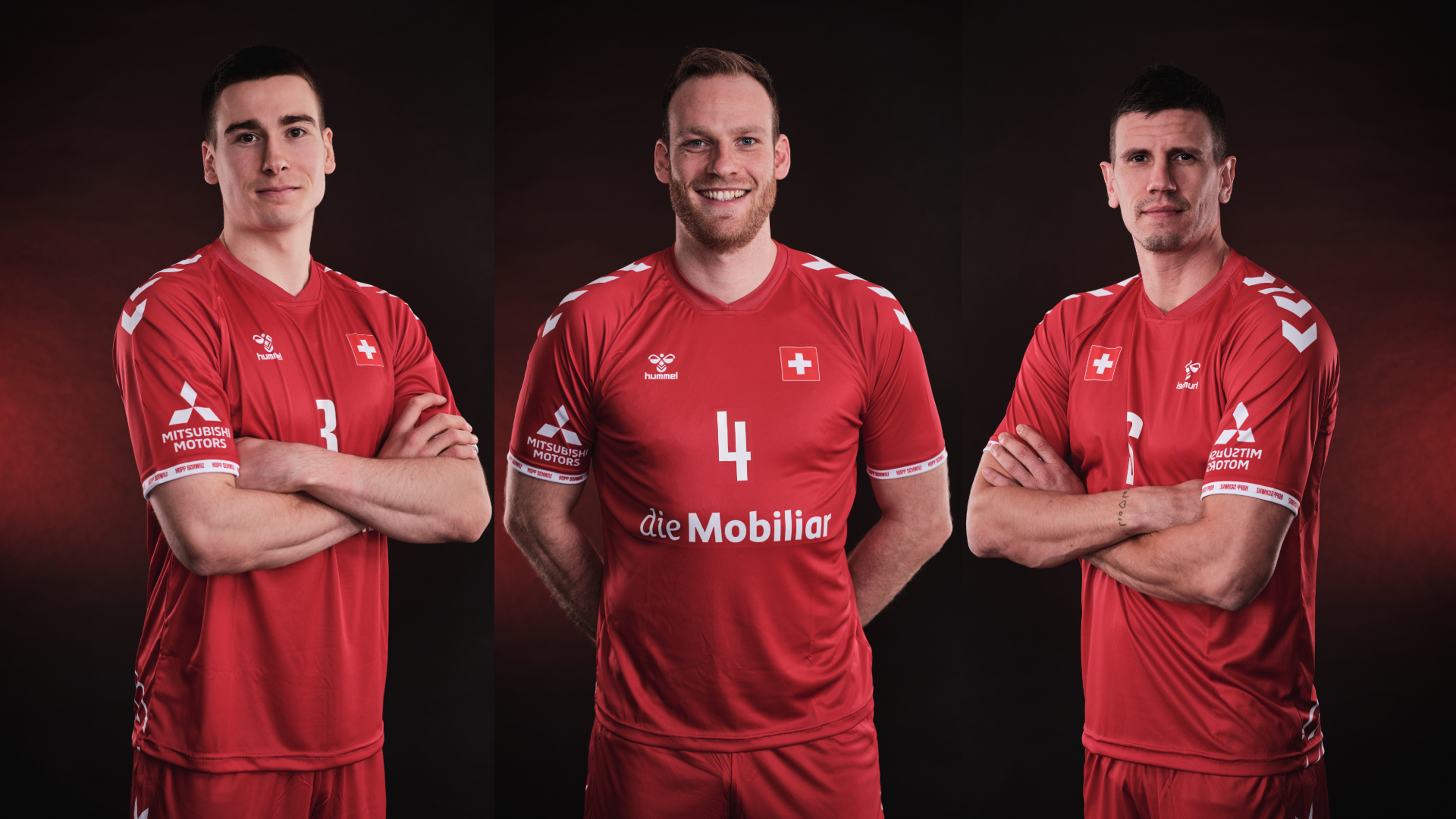 Fanmarsch Alleinrot Hummel Natitrikot Adrian Ehrbahr