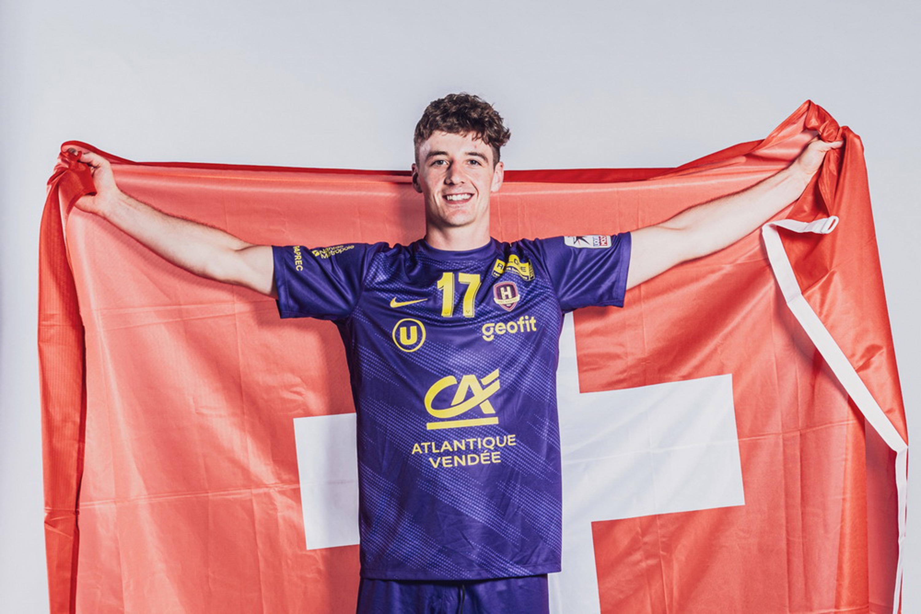 Noam Leopold im Trikot des HBC Nantes