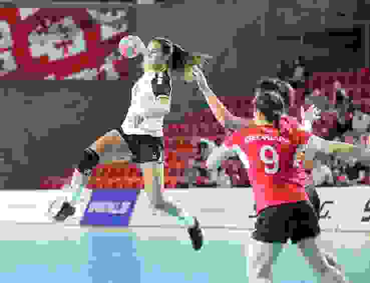 Norma Goldmann Im Spiel Gegen Georgien (EHF) Norma Goldmann Im Spiel Gegen Georgien (EHF)