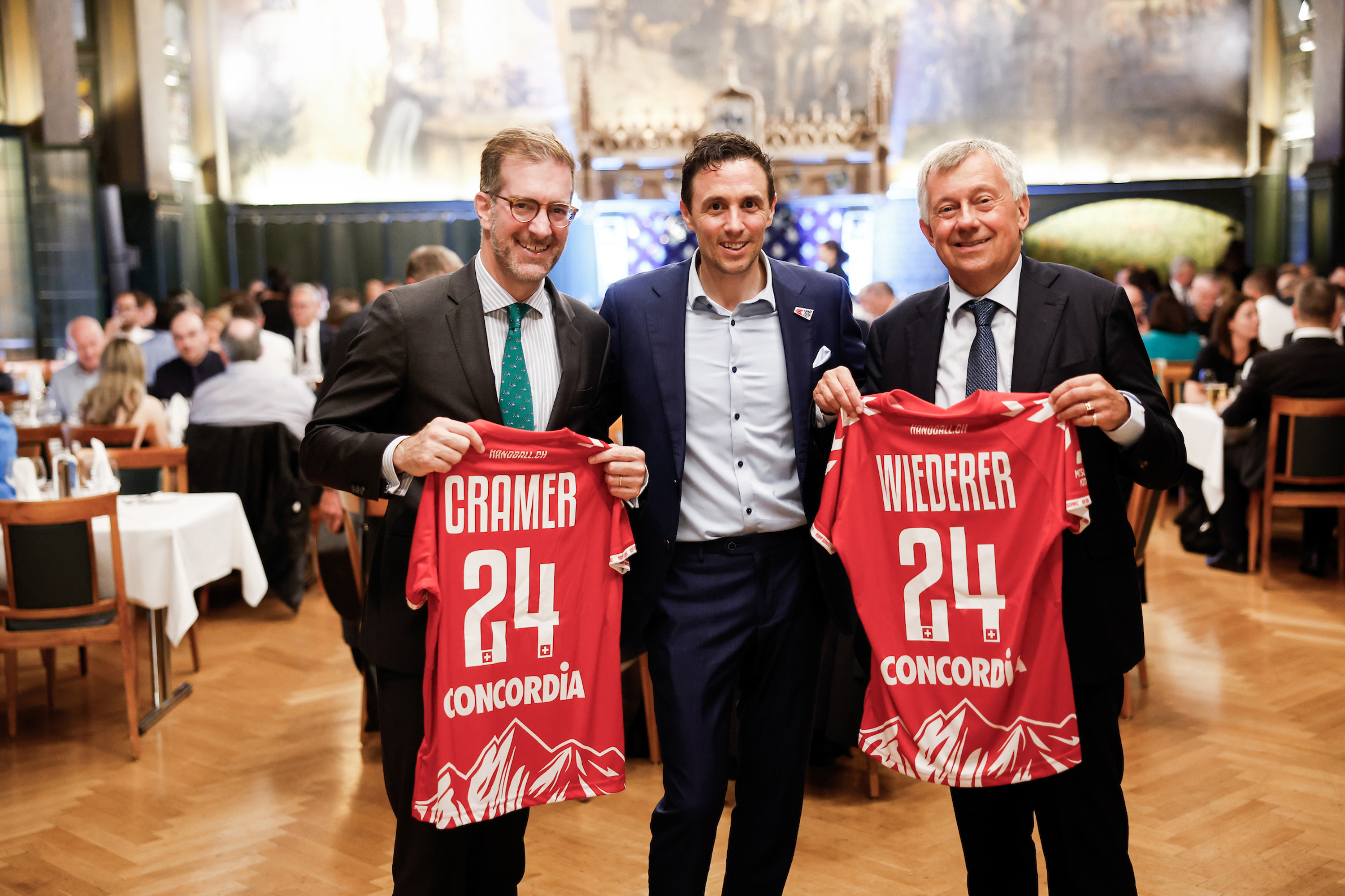 Conradin Cramer, Pascal Jenny und Michael Wiederer