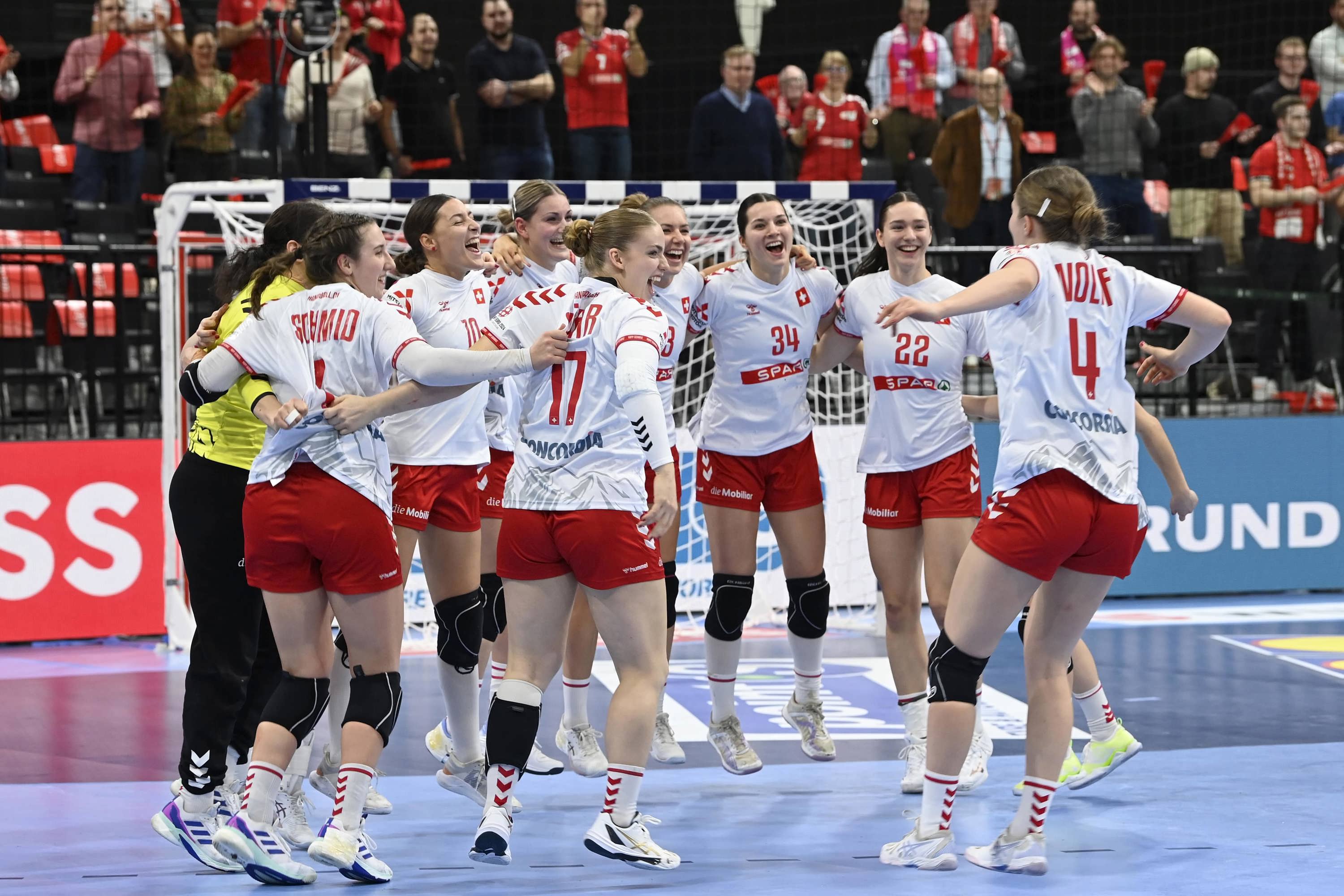 Suisse - Slovaquie à Saint-Gall