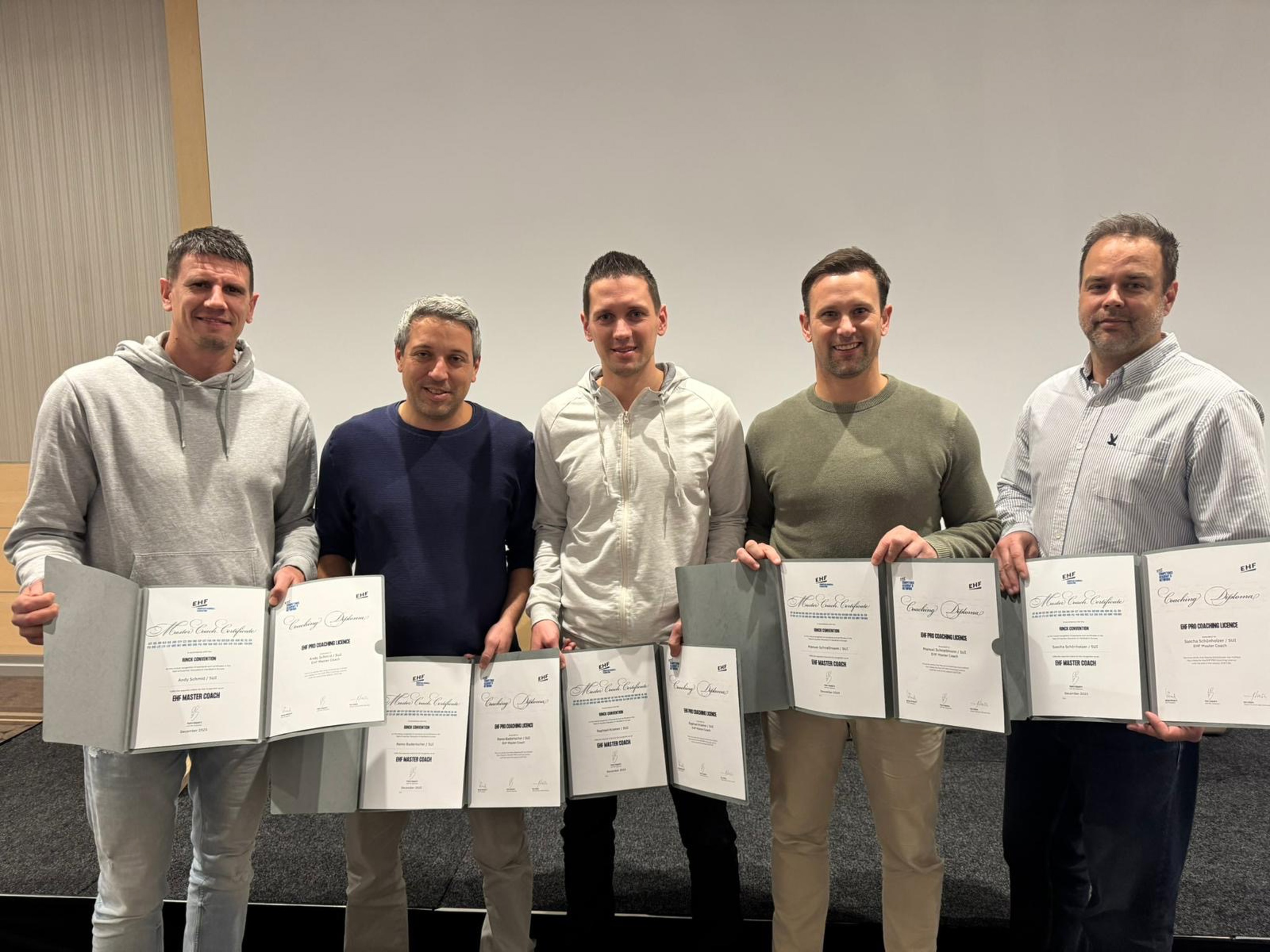 EHF Master Coaching December 2025