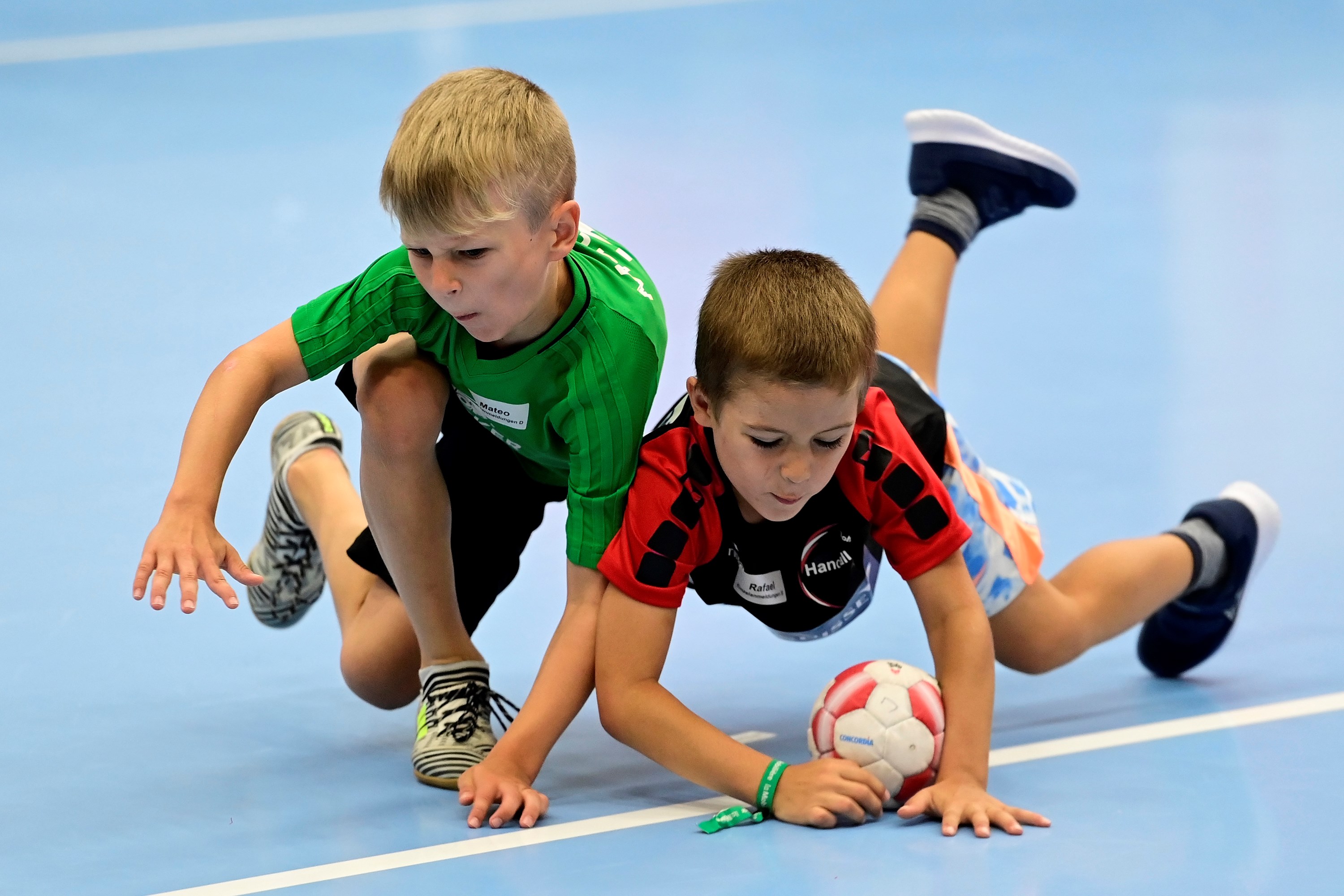 Voller Einsatz am Kids Day 2022