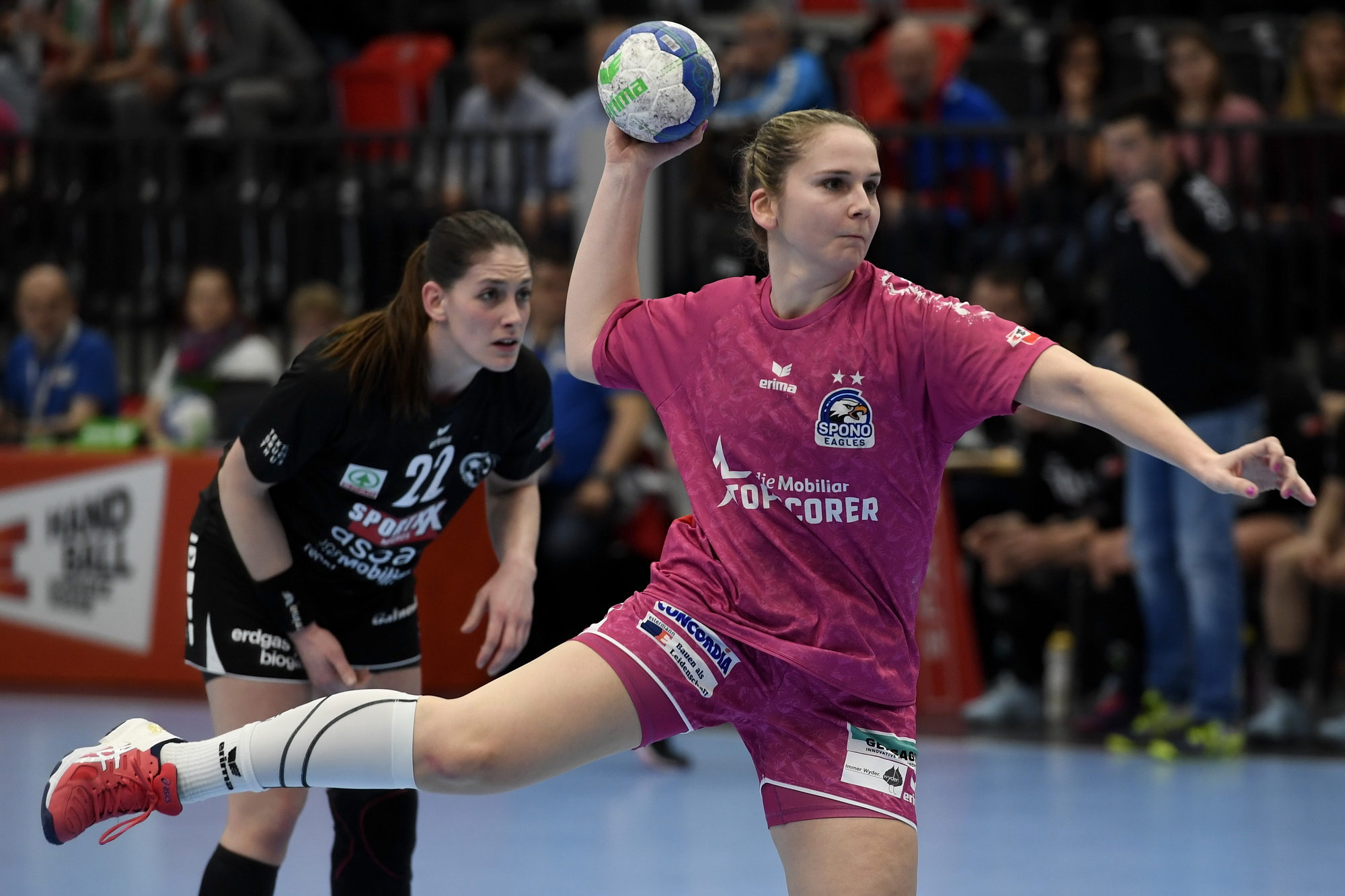 Pascale Wyder im Cupfinal 2019 in Gümligen. (Alexander Wagner)