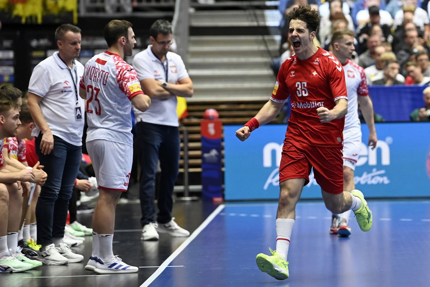 Schweiz Handball WM 2025 Vorbereitung Stans Handball Schweiz