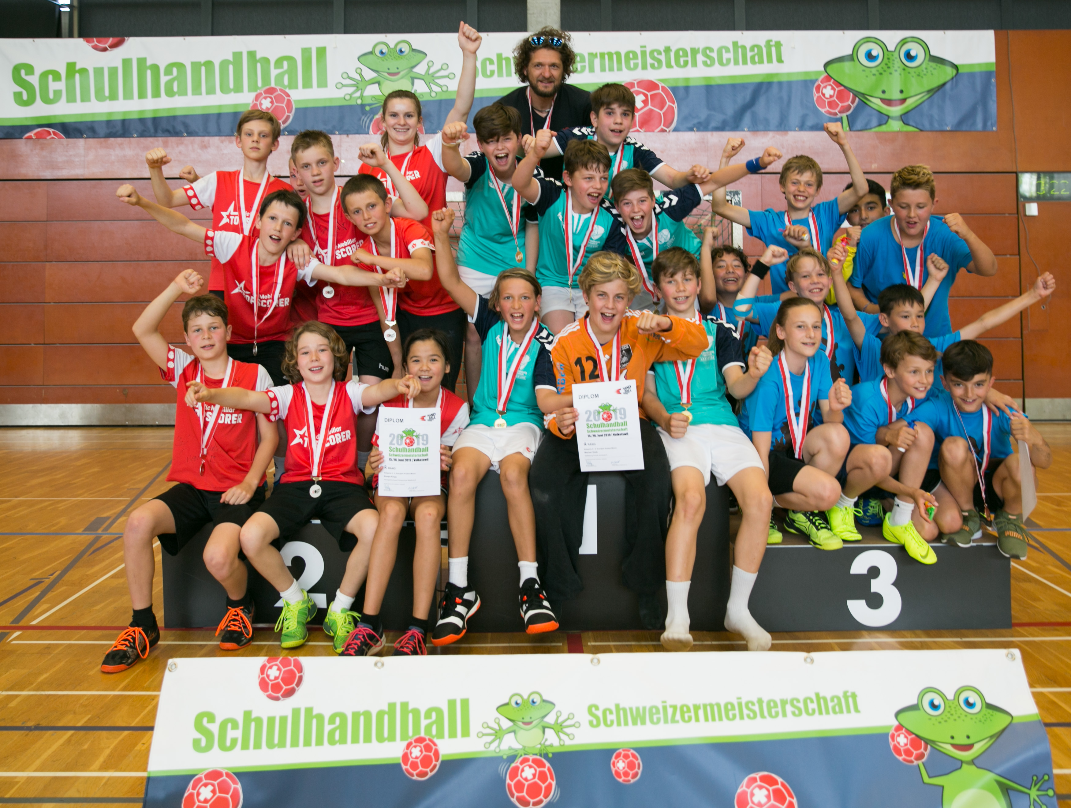 Siegerehrung 5. Sj. Kn