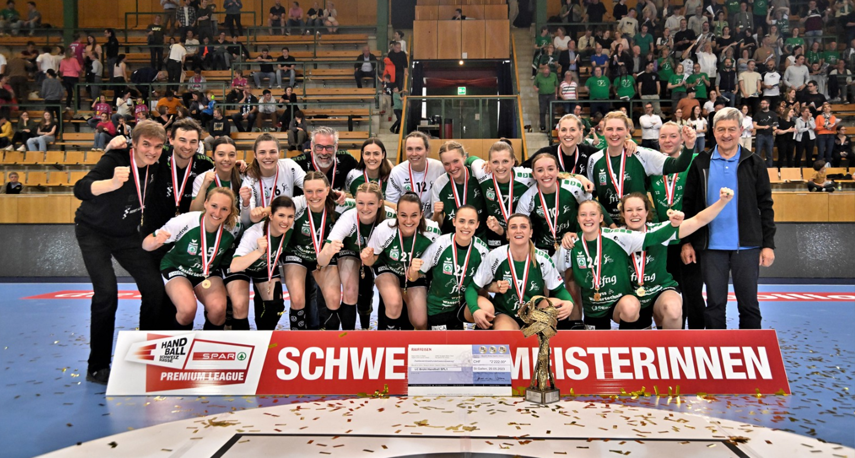 Der LC Brühl ist Schweizermeister (Foto: Balthasar Dörig)