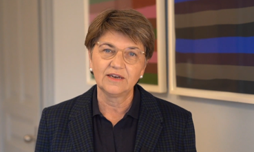 Viola Amherd mit einer Botschaft für den 8. April Viola Amherd mit einer Botschaft für den 8. April