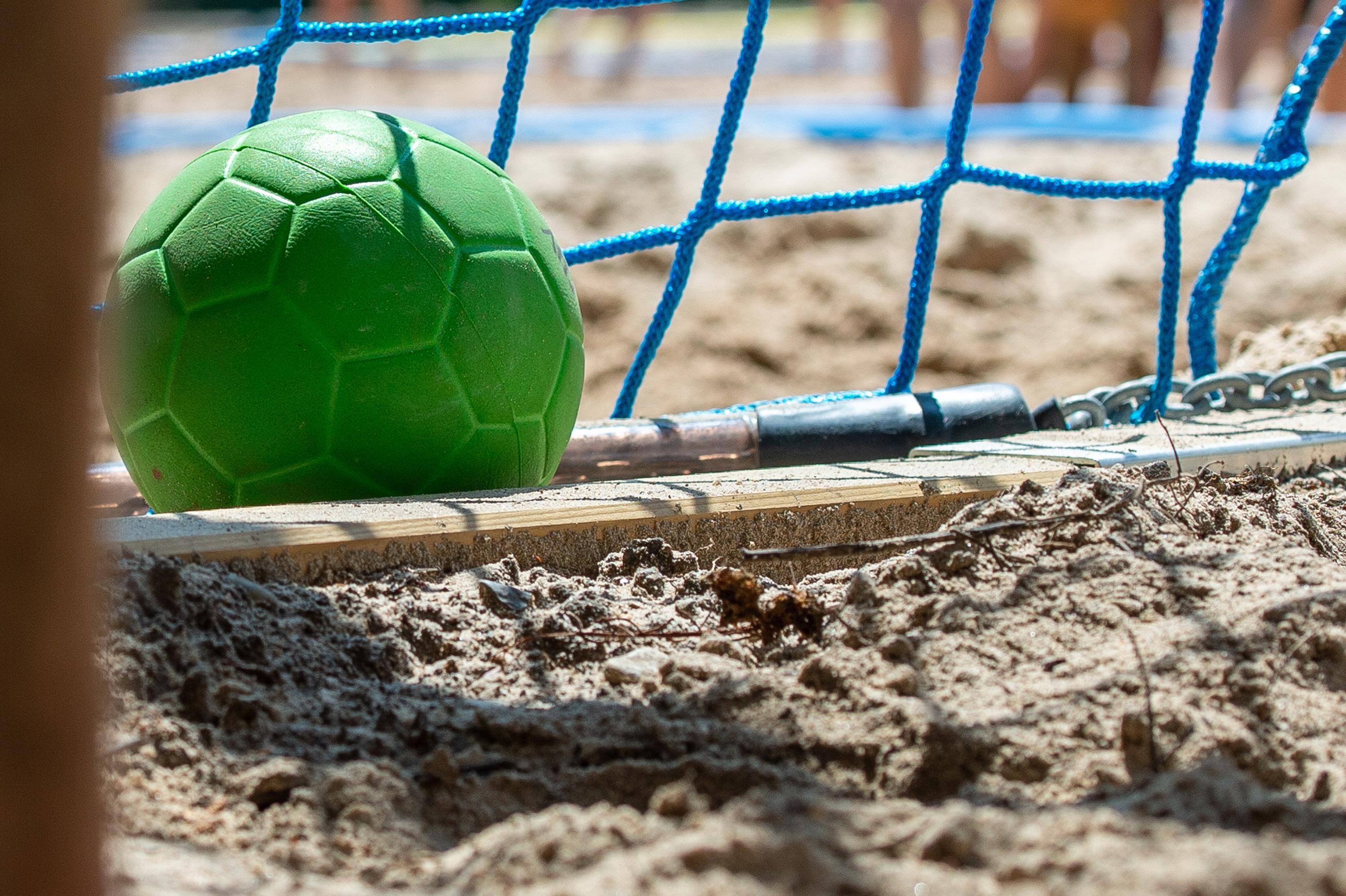 Beachhandball Symbolbild 3. (Roland Peter)