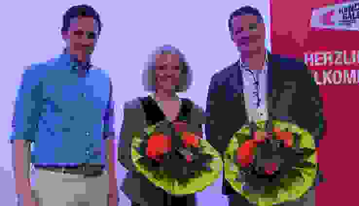 Pascal Jenny, Laila Tobler, Alexander Konstantinidis an der MV in Olten 2023 Pascal Jenny, Laila Tobler, Alexander Konstantinidis an der MV in Olten 2023