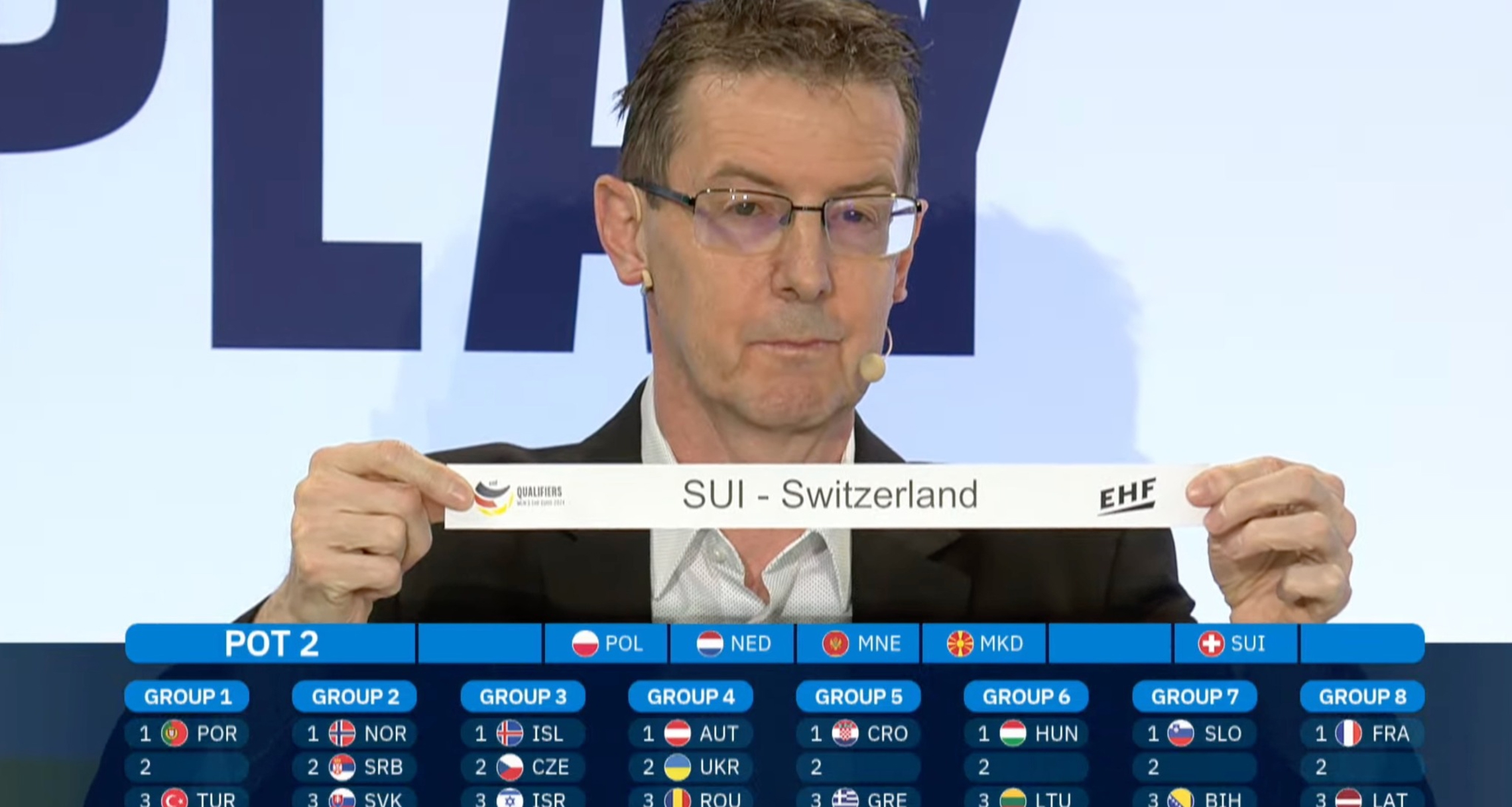 EHF-Sportdirektor Markus Glasner zieht die Schweiz