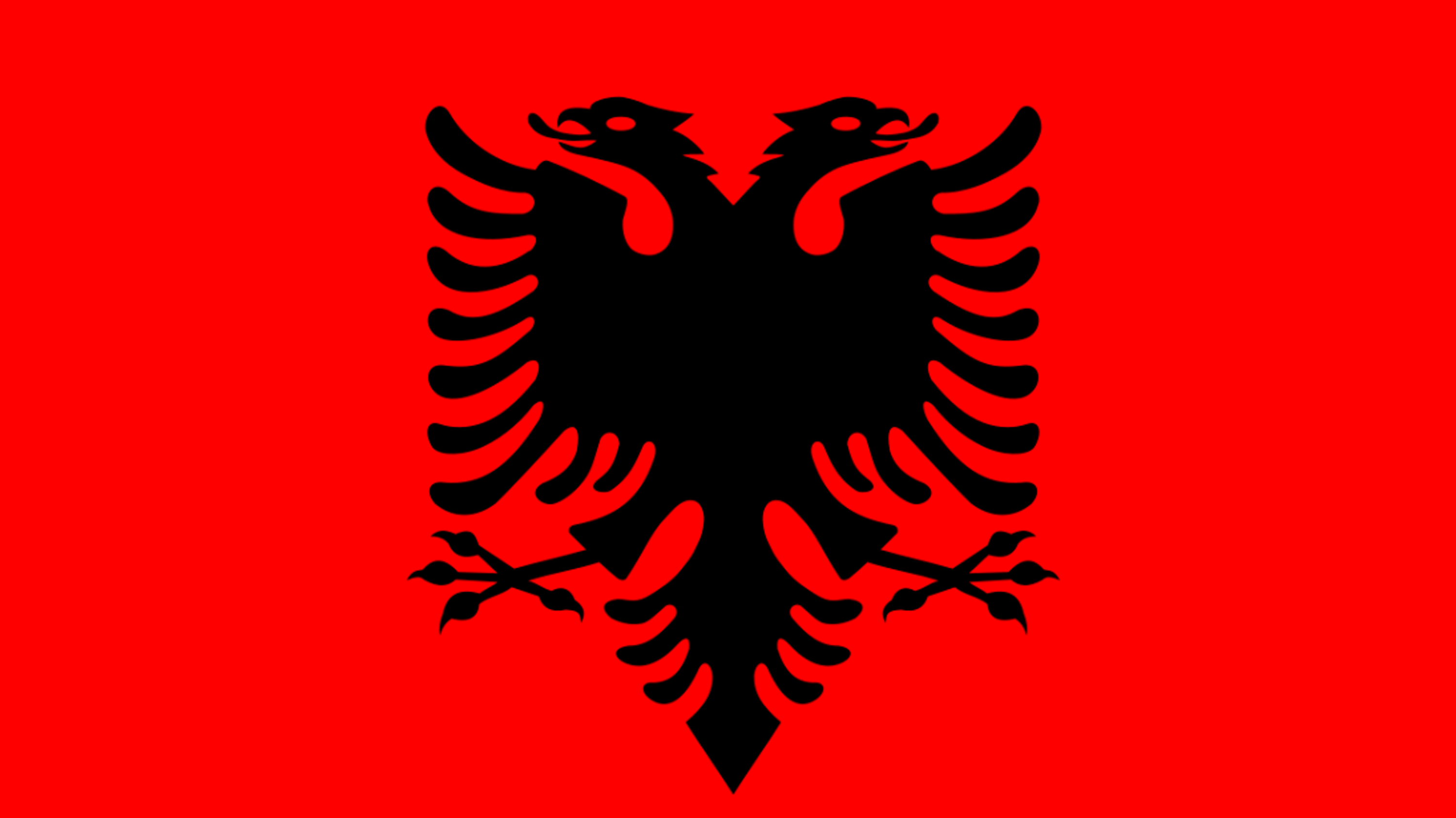 Albanische Flagge