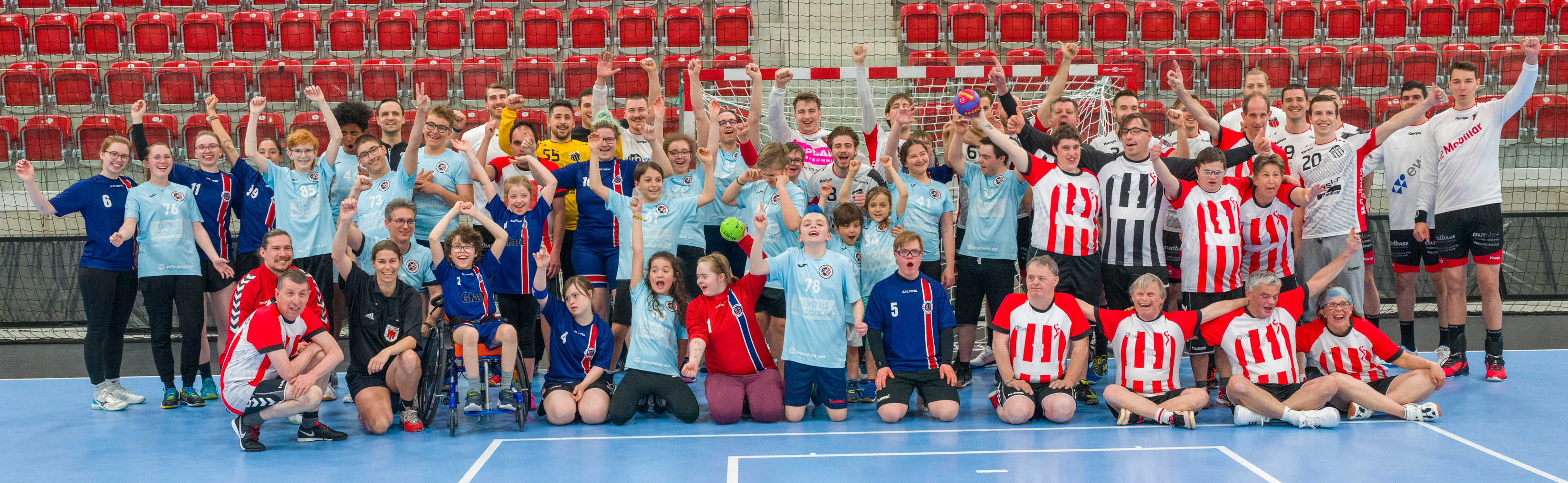 Gruppenfoto am Tag der Inklusion in Winterthur (Foto: Martin Deuring)