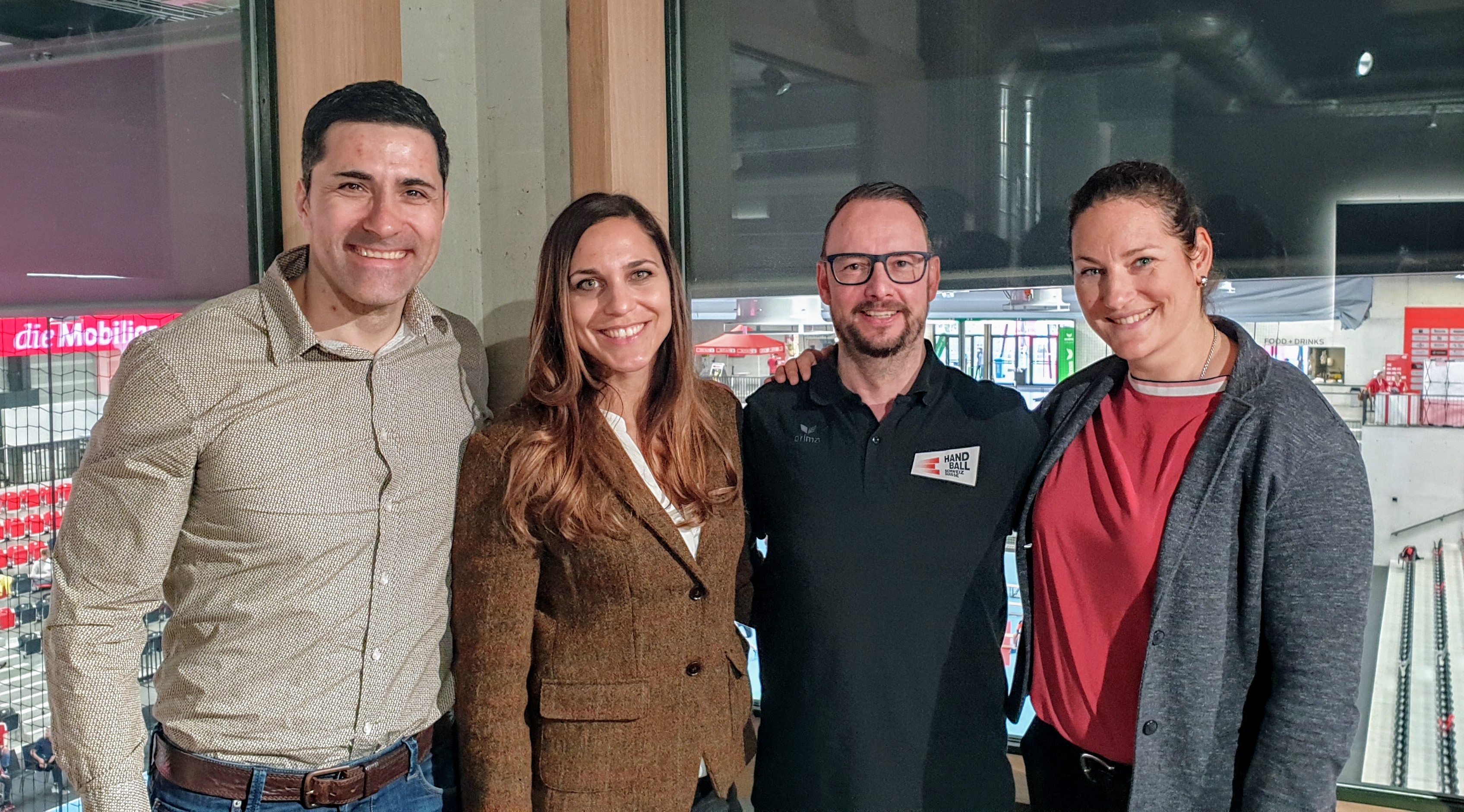 Ingo Meckes, Karin Weigelt, Martin Albertsen, Luzia Bühler (von links).