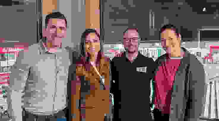 Ingo Meckes, Karin Weigelt, Martin Albertsen, Luzia Bühler (von links). Ingo Meckes, Karin Weigelt, Martin Albertsen, Luzia Bühler (von links).