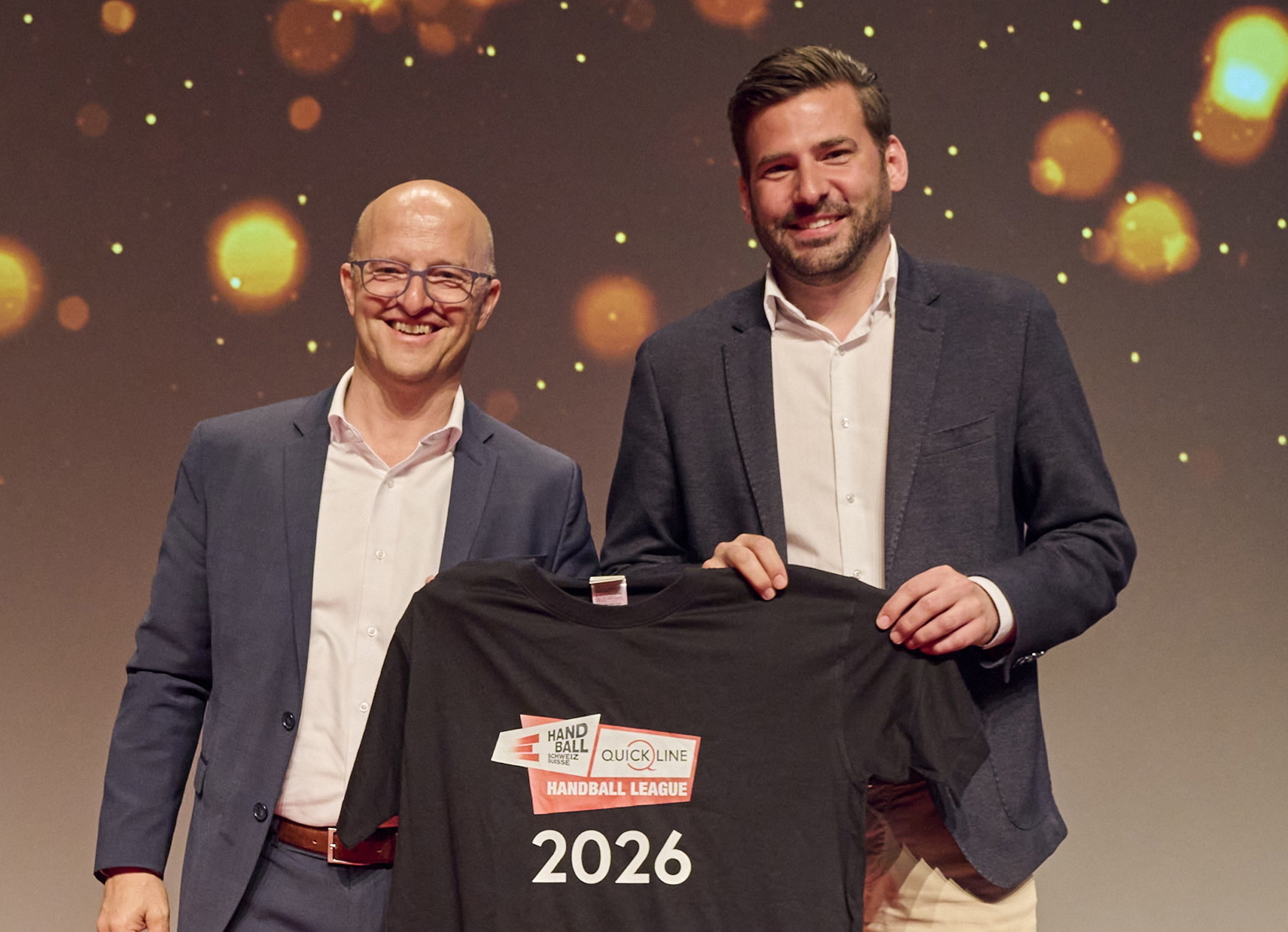 Quickline bleibt weitere drei Jahre die Namensgeberin der höchsten Schweizer Männer-Handball-Liga