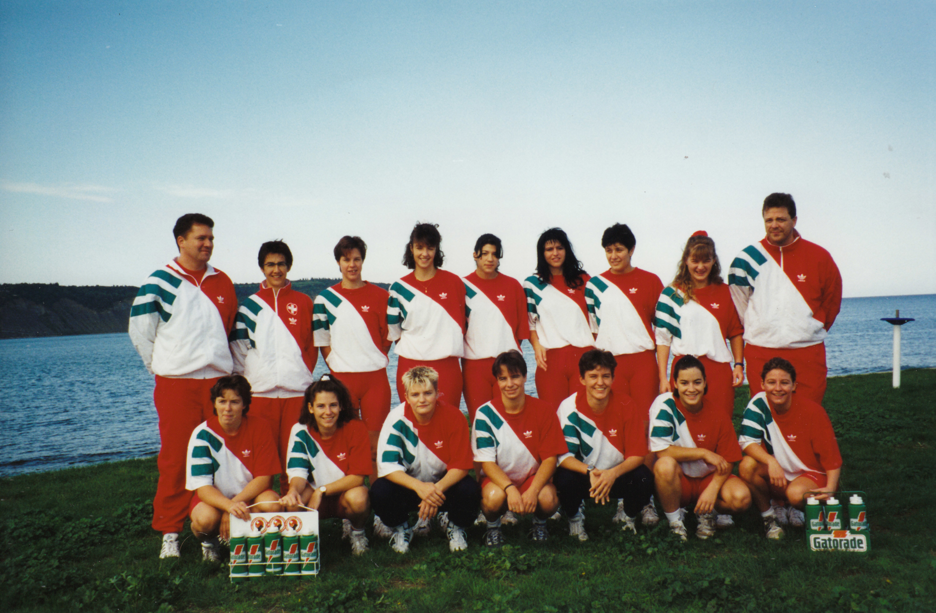 1995-09 Teamfoto Frauen Nati Trainingslager in Ljubljana2.jpg