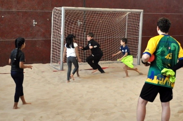 2023 12 Schnuppertraining Beachhandball In Basel