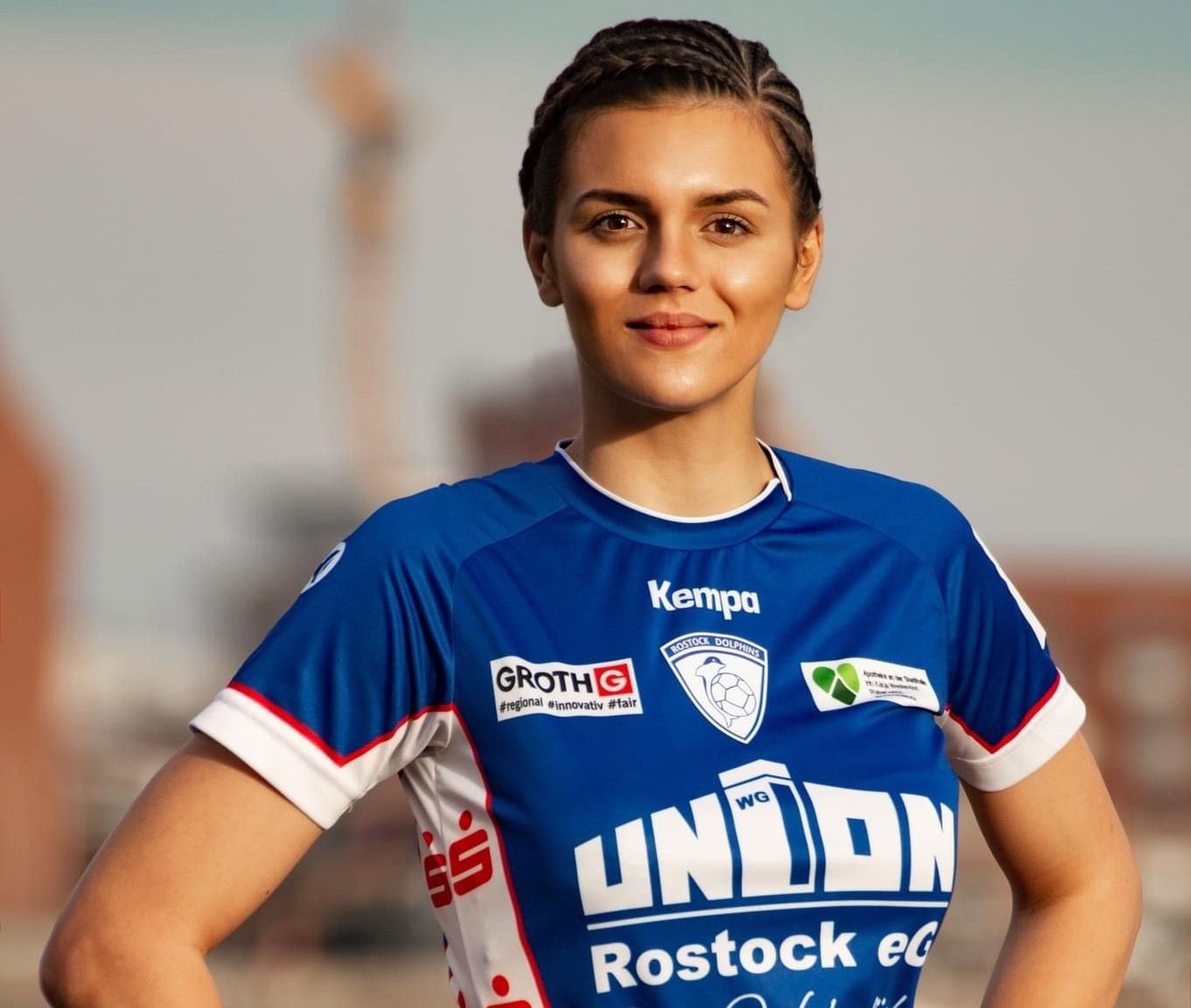 Lara Brezenci Im Dress Rostocker HC