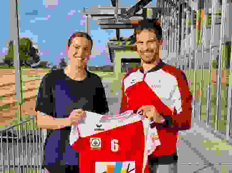 Ilenia Zimmerli Mit Sportchef Lukas Stalder Ilenia Zimmerli Mit Sportchef Lukas Stalder