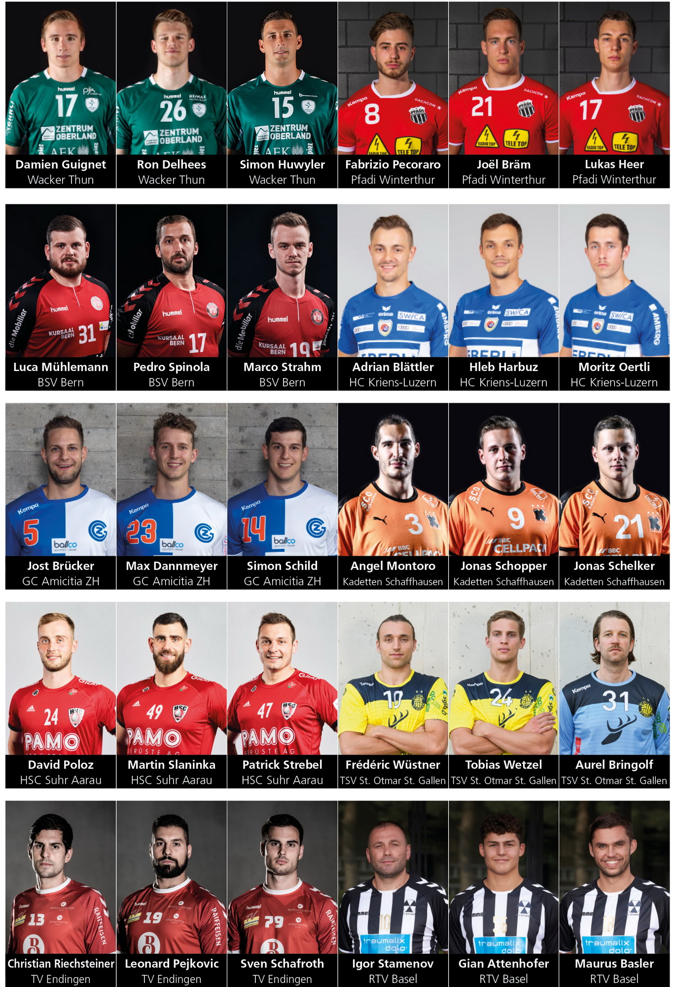 Nominierte Männer Publikumsliebling