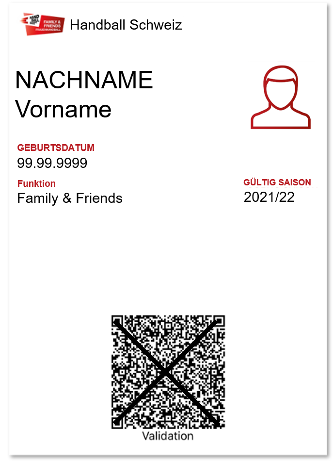 Ausweis Kat 14 Family & Friends