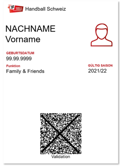 Ausweis Kat 14 Family & Friends Ausweis Kat 14 Family & Friends