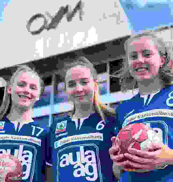 Charlotte Kähr, Joline Tschamper und Svenja Spieler (v.l.) profitieren von der neuen Kooperation Charlotte Kähr, Joline Tschamper und Svenja Spieler (v.l.) profitieren von der neuen Kooperation