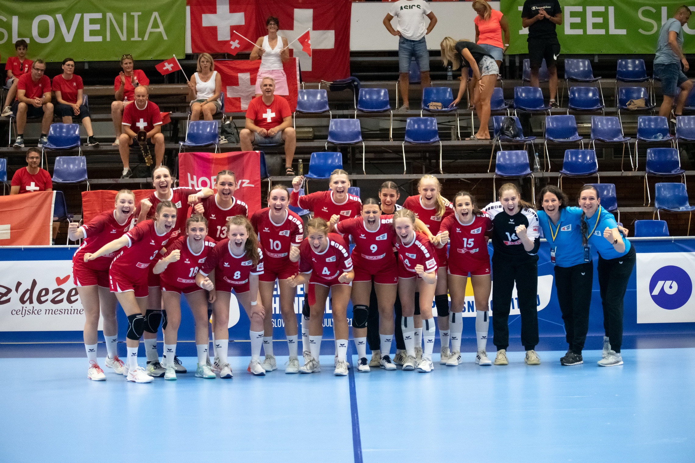 Schweizer U19 Juniorinnen In Slowenien