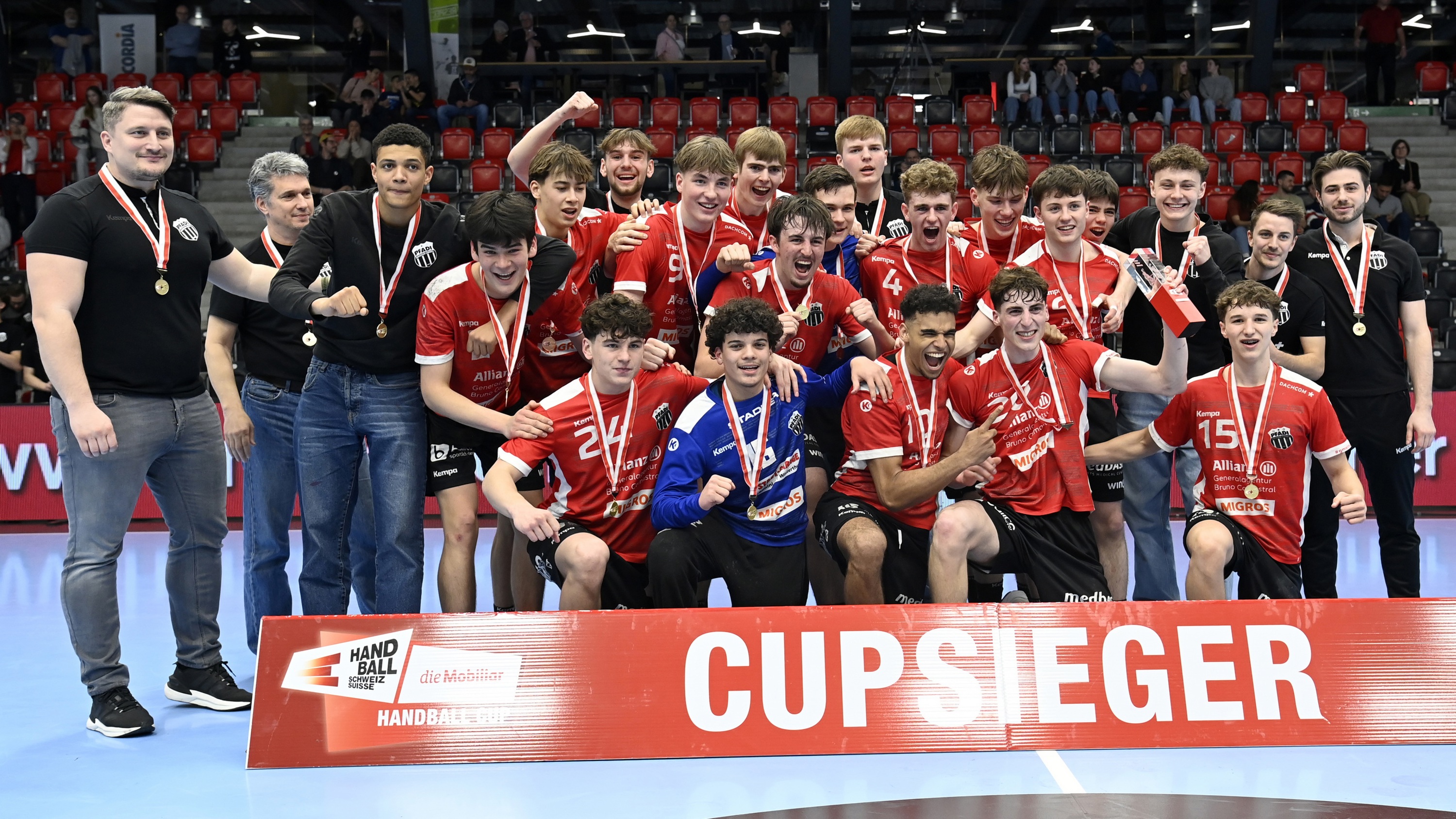 Pfadi Gewinnt U19 Finalspiel
