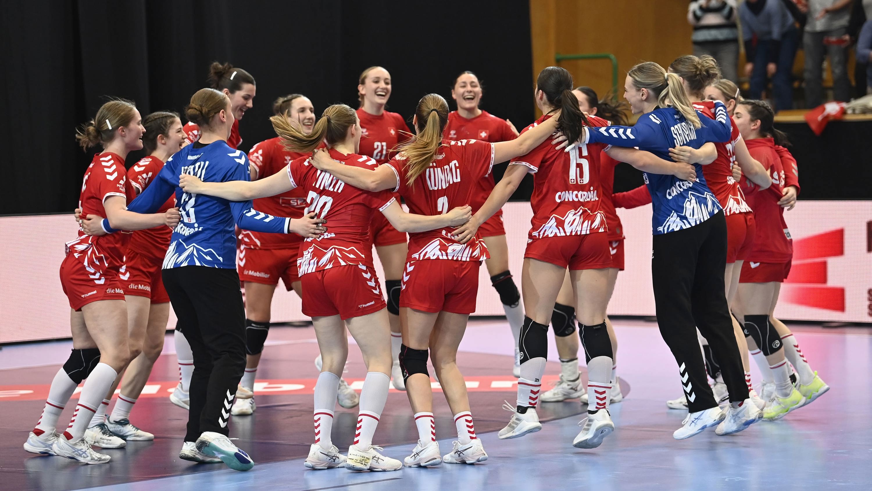 Jubel Slowakei Schweiz