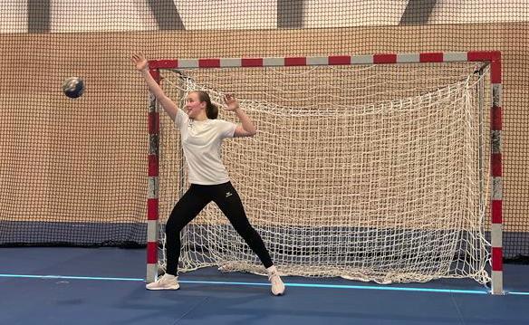 Seraina Kuratli in Aktion