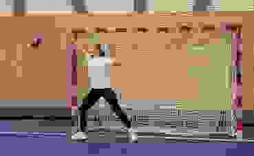 Seraina Kuratli in Aktion Seraina Kuratli in Aktion