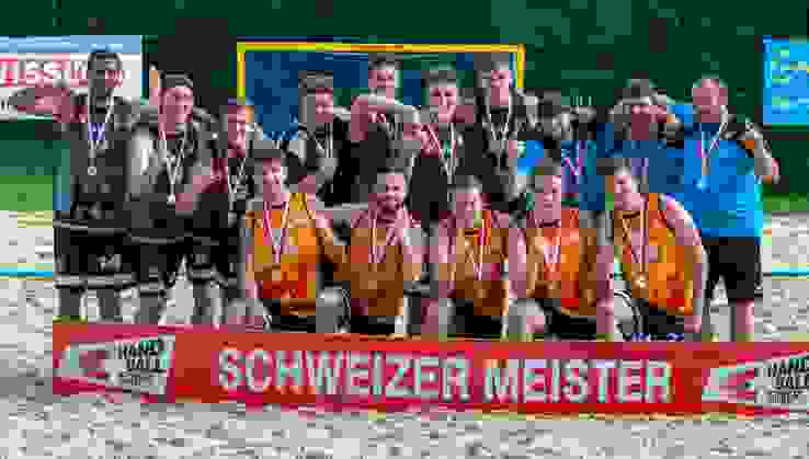 BHV Wasserschloss, Schweizer Meister Männer 2019. (Roland Peter) BHV Wasserschloss, Schweizer Meister Männer 2019. (Roland Peter)