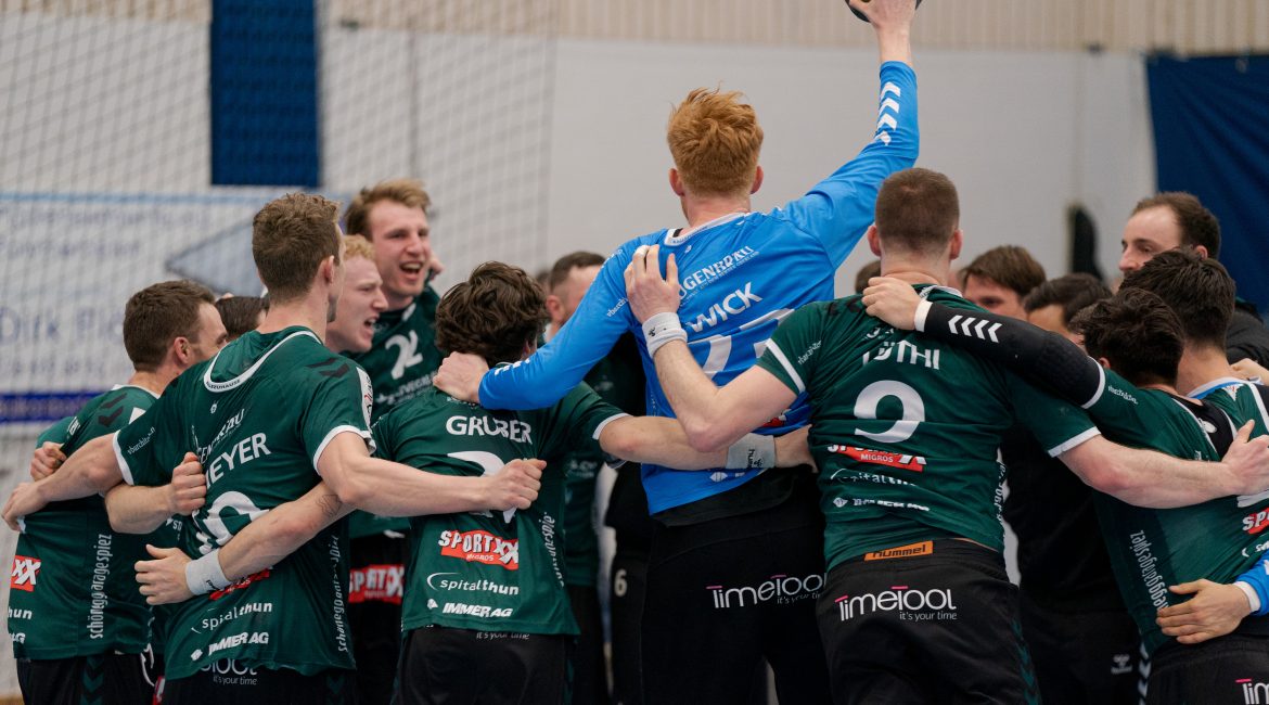 Wacker Thun schlägt Kadetten (März 2023)