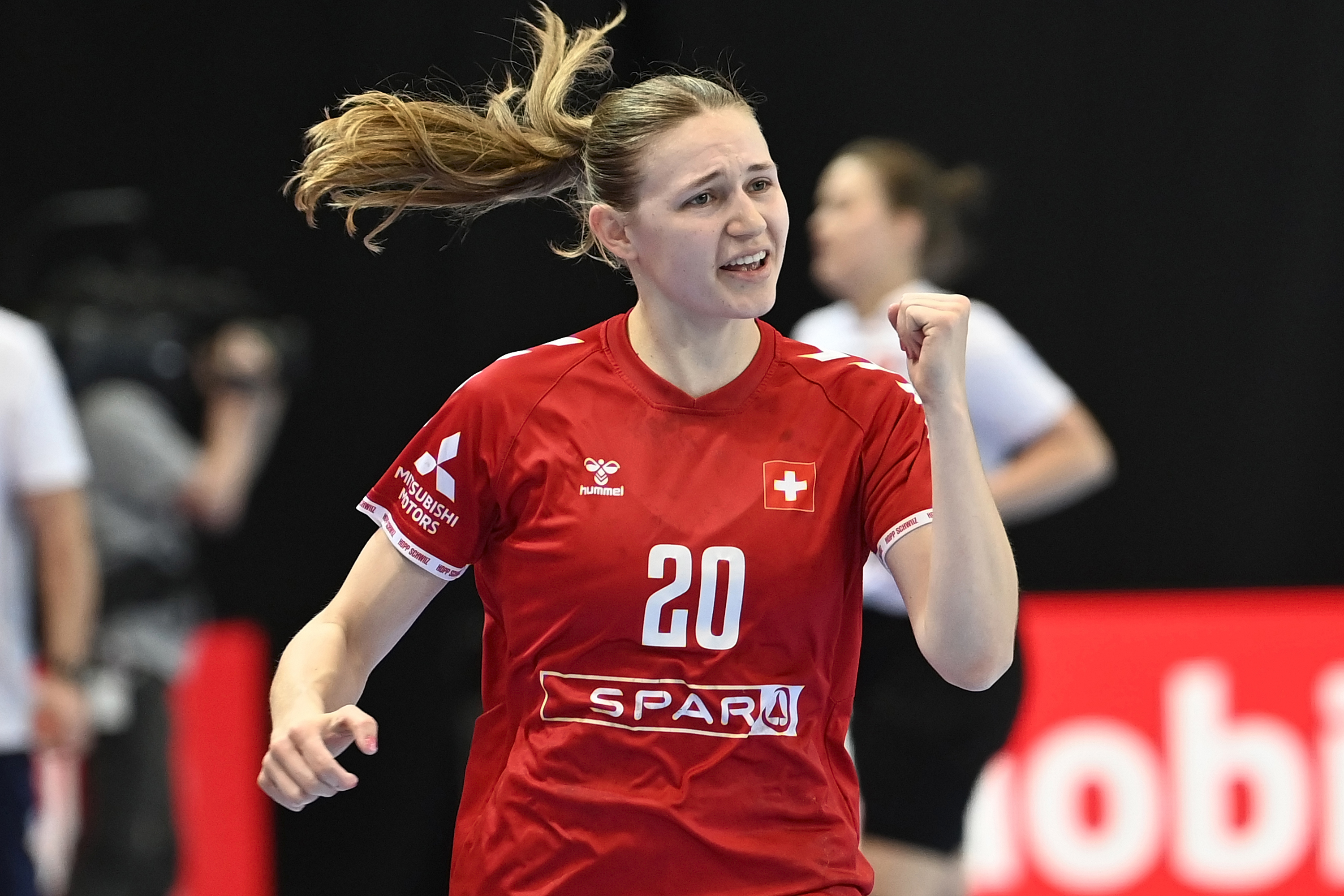 Alessia Riner gegen die Slowakei